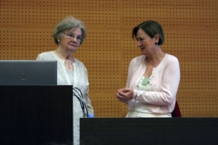 Dra. Joyce Van-Tassel Baska y Dra. Sylvia Sastre i Riba