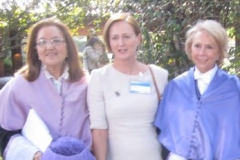 Dra. Luz Pérez, Dra. Pilar Dominguez y Dra. Sylvia Sastre i Riba